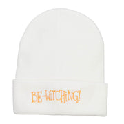 Be Witching Embroidered Long Beanie