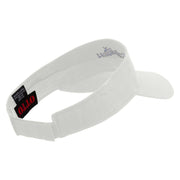 Fly Away Embroidered Cotton Twill Sun Visor - White OSFM