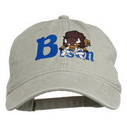 Bison Mascots Embroidered Washed Cap