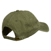 Bison Mascots Embroidered Washed Cap