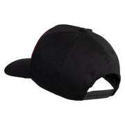 U.S. Marine Corps Semper Fi Red Patched Solid Cotton Twill Pro Style Cap - Black OSFM