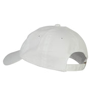 Blow Kiss Emoji Patched Unstructured Washed Cap