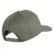 U.S. Marine Corps Semper Fi Red Patched Solid Cotton Twill Pro Style Cap - Grey OSFM