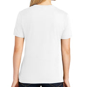 It Is A Good Day For Dancing Big Size Core Cotton V neck T-Shirt - White XS