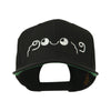 Japanese Boxing Face Emoticon Embroidered Snapback Cap