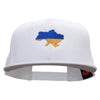 Ukraine Embroidered Prostyle Snapback Cap