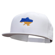 Ukraine Embroidered Prostyle Snapback Cap