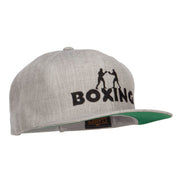 Boxing Embroidered Snapback Cap