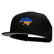 Ukraine Embroidered Prostyle Snapback Cap