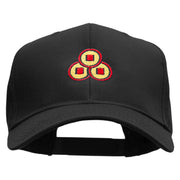 Chinese Coins Embroidered Cotton Twill Pro Style Cap