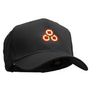 Chinese Coins Embroidered Cotton Twill Pro Style Cap