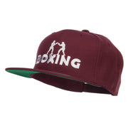 Boxing Embroidered Snapback Cap