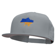 Ukraine Embroidered Prostyle Snapback Cap