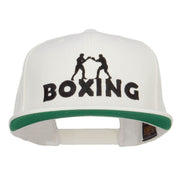 Boxing Embroidered Snapback Cap