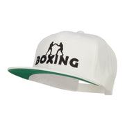 Boxing Embroidered Snapback Cap