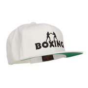 Boxing Embroidered Snapback Cap