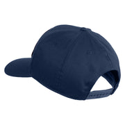 U.S. Marine Corps Veteran Black Patched Solid Cotton Twill Pro Style Cap - Navy OSFM