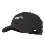 Mini Brooklyn Embroidered Low Cap