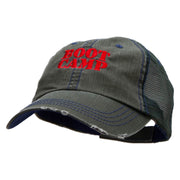 Boot Camp Embroidered Low Profile Special Cotton Mesh Cap