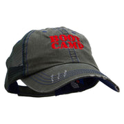 Boot Camp Embroidered Low Profile Special Cotton Mesh Cap