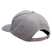 Kudu Antelope Embroidered Solid Cotton Twill Pro Style Cap - Grey OSFM