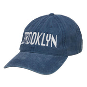 Brooklyn Embroidered Washed Cap