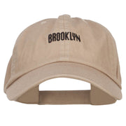 Mini Brooklyn Embroidered Low Cap