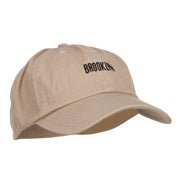 Mini Brooklyn Embroidered Low Cap