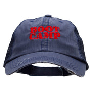 Boot Camp Embroidered Low Profile Special Cotton Mesh Cap