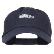 Mini Brooklyn Embroidered Low Cap