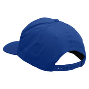 Kudu Antelope Embroidered Solid Cotton Twill Pro Style Cap - Royal OSFM