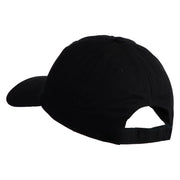 Plain Yellow Fish Sealife Embroidered Iron On Patched 6 Panel Washed Low Profile Dad Hat - Black OSFM