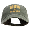 Mom to Grandma Cotton Twill Premium Pigment Dyed Cap - Olive OSFM