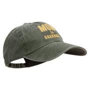 Mom to Grandma Cotton Twill Premium Pigment Dyed Cap - Olive OSFM