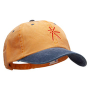 Kwanzaa Kuumba Embroidered Pigment Dyed Wash Caps