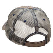 Oregon Year Established Embroidered Low Profile Special Cotton Mesh Cap - Khaki OSFM