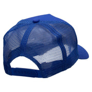 Hand Controller Embroidered Five Panels Pro Style Trucker Mesh Cap - Royal OSFM