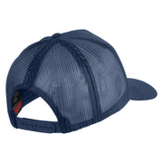 U.S. Navy TIN CAN Blue Patched Solid Cotton Twill 5 panel Mesh Back Cap - Navy OSFM