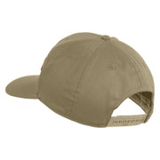 U.S. Marine Red Patched Solid Cotton Twill Pro Style Cap - Khaki OSFM