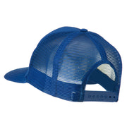 Brazil Flag Patched Mesh Cap