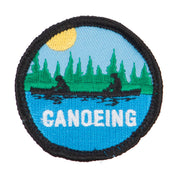 Canoeing Embroidered Patches