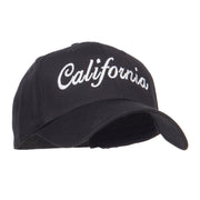 California State Embroidered Cotton Twill Cap