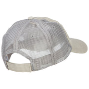 Vacay Mode Embroidered Washed Twill Trucker Cap