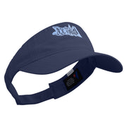 Artistic Downhill Logo Embroidered Cotton Twill Washed Soft Visors - Navy OSFM