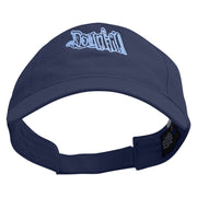 Artistic Downhill Logo Embroidered Cotton Twill Washed Soft Visors - Navy OSFM