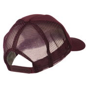 Youth Captain Embroidered Foam Mesh Back Cap