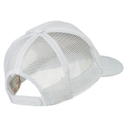 Youth Captain Embroidered Foam Mesh Back Cap