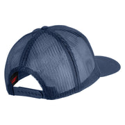 11th A.C.R. Black Horse Patched Solid Cotton Twill Mesh Prostyle Cap - Navy OSFM