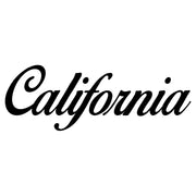 State Of California Letter Design Heat Transfers Sticker