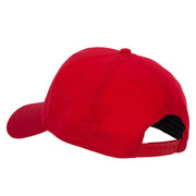 Canada Maple Leaf Symbol Logo Heat Transfer Solid Cotton Pro Style Cap